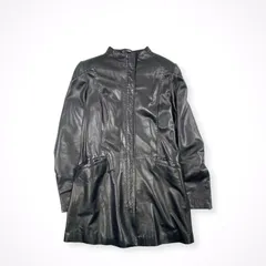 EMPORIO ARMANI / ヴィンテージラムレザーコート 参考定価：250,000程度 SIZE:44のサムネイル