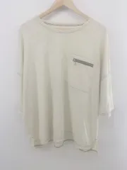 ◇ BASQUE magenta バスクマゼンタ 半袖 Tシャツ カットソー サイズM オフホワイト メンズ E  【1303140010038】のサムネイル