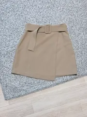 ザラ ベルト付き ミニスカート