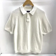 【中古】NOAH コットン半袖ポロシャツ サイズL ホワイト ノア[92]のサムネイル