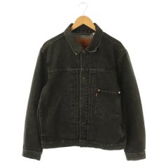 90s Levi's W7505-03 ブラックデニムジャケット 先染め M - メルカリ