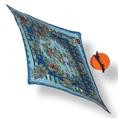 極美品 HERMES エルメス ツイリー スカーフ シルク willy Alphabet 3
