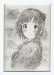 【中古】同人アクセサリー・小物系 [直筆サイン入り]【アイドルマスター】フレーム入りA4サイズイラストペーパー 音無小鳥(山吹めろう) /こころのばんそうこうのサムネイル