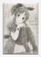 【中古】同人アクセサリー・小物系 [直筆サイン入り]【アイドルマスター】フレーム入りA4サイズイラストペーパー 安部菜々(山吹めろう) /こころのばんそうこうのサムネイル