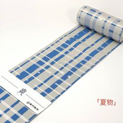 名古屋帯 西陣織 チェック 着物 091w o - メルカリ