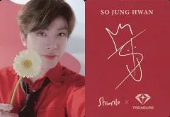 【中古】コレクションカード(男性) TREASURE/ソ・ジョンファン(SO JUNG HWAN)/裏面印刷サイン入り/「ShionLe x TREASURE」バレンタインセット購入特典セルカフォトカード