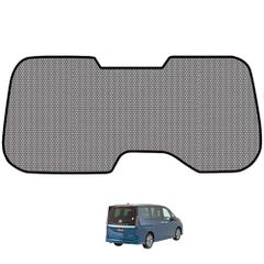 軽バン用 オーダーカーテン リア用 遮光1級 プリーツ N-VAN エブリィ