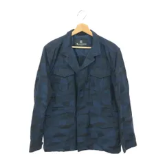 Aquascutum アクアスキュータム 総柄フィールドジャケット サイズ:L     ネイビー メンズ / 240001204526のサムネイル