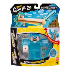 【公式ライセンス商品】マインクラフト GOO JIT ZU（ダイヤモンドスティーブ） 