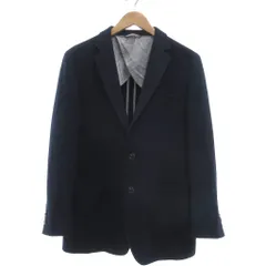 ランズエンド LANDS' END 美品 ジャケット ウール AB5 紺 ネイビー  ノッチドラペル 2B /NL ■ECF003のサムネイル