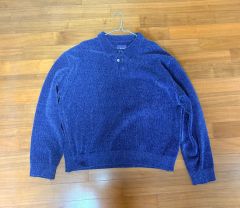UNITED ARROWS 紫 ソフトニットポロセーター S - メルカリ
