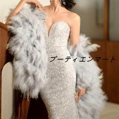 ビーズ装飾ゴージャスロングキャミドレスワインレッドシルクフォーマル 