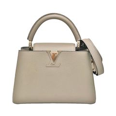 LOUIS VUITTON カプシーヌMM ガレ グレージュ ショルダーバッグ - メルカリ