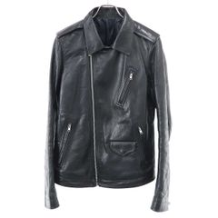 BALMAIN HOMME Leather Riders Jacket 44 - メルカリ