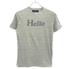 MADISON BLUE マディソンブルー HELLO プリントTシャツ MB999-7101 グレー 01のサムネイル