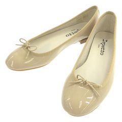 M*a様 美品 Repetto カミーユバレリーナパテントレザーパンプス 36