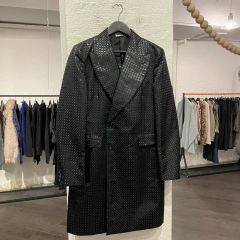 エンポリオアルマーニ スパンコールチェスターロングコート サイズ48 