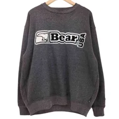 ベアーユーエスエー BEAR USA ワッペン クルーネック スウェット メンズ import：L のサムネイル