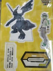 ポケマス N レシラム ゼクロム アクリルスタンド トレーナー アクリル 