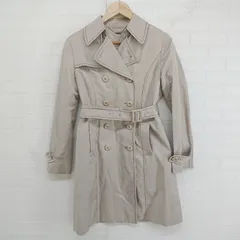 ◇ ◎ ef-de エフデ 2WAY バックスリット 長袖 トレンチコート サイズ7 ベージュ系 レディース P  【1303310009442】のサムネイル