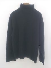 ◇ EMMA CLOTHES 엠마 클로즈 터틀넥 긴팔 니트 스웨터 사이즈 F 블랙 여성 P [1303310007981]