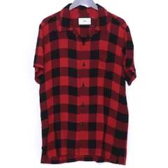 TMT ORIGINAL RAYON BUFFALO CHECK S/SL SHIRTS Mサイズ レッド TSH-S1907のサムネイル