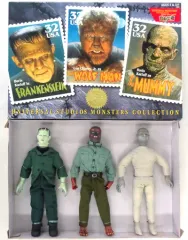 【中古】フィギュア 3体セット UNIVERSAL STUDIOS MONSTERS COLLECTION-ユニバーサルスタジオ モンスターズコレクション- アクションフィギュア