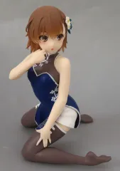 【中古】フィギュア 御坂美琴 「とある科学の超電磁砲」 Desktop Cute フィギュア 御坂美琴～チャイナドレスver.～ タイクレ版