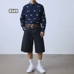 XL トム・ブラウン ドッグス プリンティング 長袖シャツのサムネイル