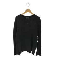 ローレンラルフローレン LAUREN RALPH LAUREN 90s コットン クルーネック リブニット セーター メンズ import：XL のサムネイル