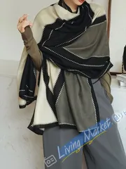 アクセサリー レディース スカーフ 1枚 プリントスカーフ カット エアコン対策 優雅な女性用ストール アクセサリー 女性用冬秋 CWJ518Q013