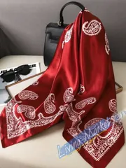 アクセサリー レディース スカーフ 1枚 レトロプリントのファッショナブルな女性用スカーフ、女性用バンダナ、ドレスの美しいアクセサリー CWJ518Q378