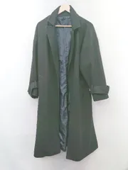 ■ ◎ AS KNOW AS アズノゥアズ ロング きれいめ 定番 通勤通学 長袖 コート サイズＭ ブラック レディース P  【1304100010754】のサムネイル
