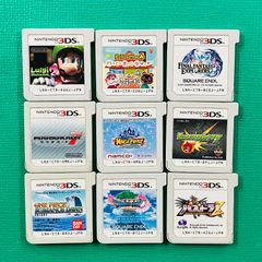3DS ゲームソフト 9本セット マリオ ルイージ - メルカリ