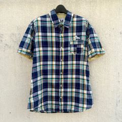 Vivienne Westwood MAN スカルオーブ アシメチェックシャツ - メルカリ