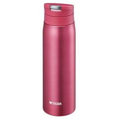 [신품] 타이거 수통 500ml 직접 마시는 스테인레스 미니 병 자동 잠금 사하라 머그 경량 꿈 중력 오페라 핑크 MCX-A050-PO Tiger 1