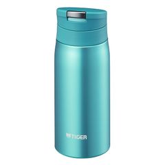 [신품] 타이거 수통 350ml 직접 마시는 스테인레스 미니 병 자동 잠금 사하라 머그 경량 꿈 중력 호리존 블루 MCX-A035-AH Tiger 1