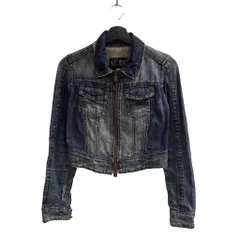 アルマーニ ジーンズ ARMANI JEANS デニムジャケット Gジャン 38 インディゴ ■GY99のサムネイル