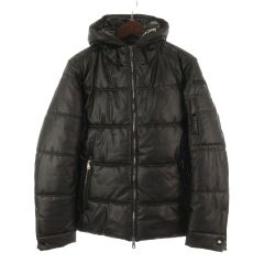 3*p様 極美品✨ニコルクラブ ラミネート フーテッドブルゾン ダウン 