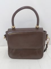 ◇ casiTA カシータ 2WAY ハンド ショルダー バッグ ブラウン レディース E  【1304140003815】