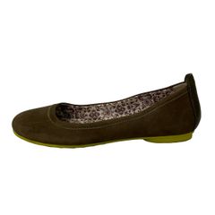 CAMPER flat shoes for women - dark khaki