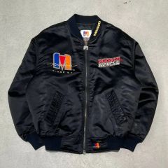 80s 90s MTV サテンブルゾン スタジャン ブラック さらば青春の光