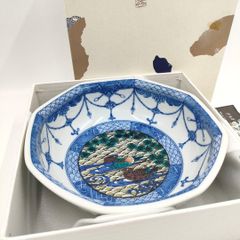 未使用品】龍峰窯 九谷祥瑞大鉢 三洋陶器 龍峯 - メルカリ