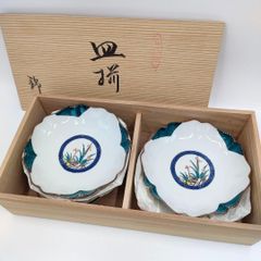 今泉今右衛門　双桃絵銘々皿揃 人間国宝！13代 今泉今右衛門 双桃絵銘々皿揃 銘々皿 5枚セット | Mercari