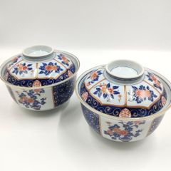 日本製 錦牡丹蓋丼 段付【2組セット】どんぶり - メルカリ