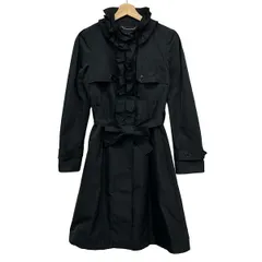 DOLCE&GABBANA(ドルチェアンドガッバーナ) コート サイズ36 S レディース - 黒 長袖/フリル/秋/冬のサムネイル