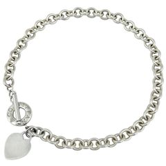 【美品】41.5㎝ティファニー リターントゥハート トグル ネックレス 925 ティファニー TIFFANY&Co. リターン トゥ ティファニー チェーン