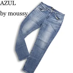 AZUL by moussy アズール マウジー 通年★ USED加工 ストレッチ スキニー デニム パンツ ジーンズ Sz.XL メンズ