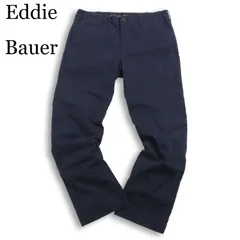 Eddie Bauer エディーバウアー 通年★ STORM COTTON ストレッチ パンツ 大きいサイズ Sz.34 メンズ ネイビー アウトドア
