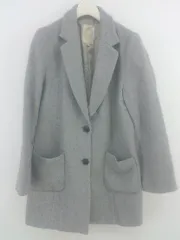 ◇ Khaju SHIPS バックスリット 長袖 チェスター コート サイズ38 グレー系 ダークグレー系 ライトグレー系 レディース E  【1304260023700】のサムネイル